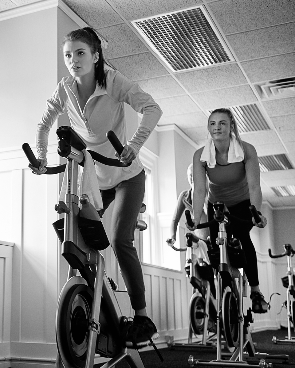 The best thing I did was join a spinning class.